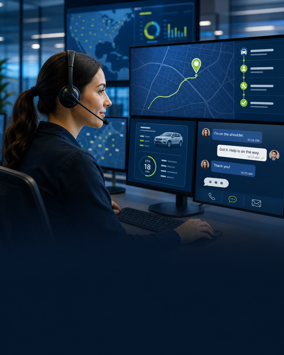 Insurance roadside technology keeping policyholders informed